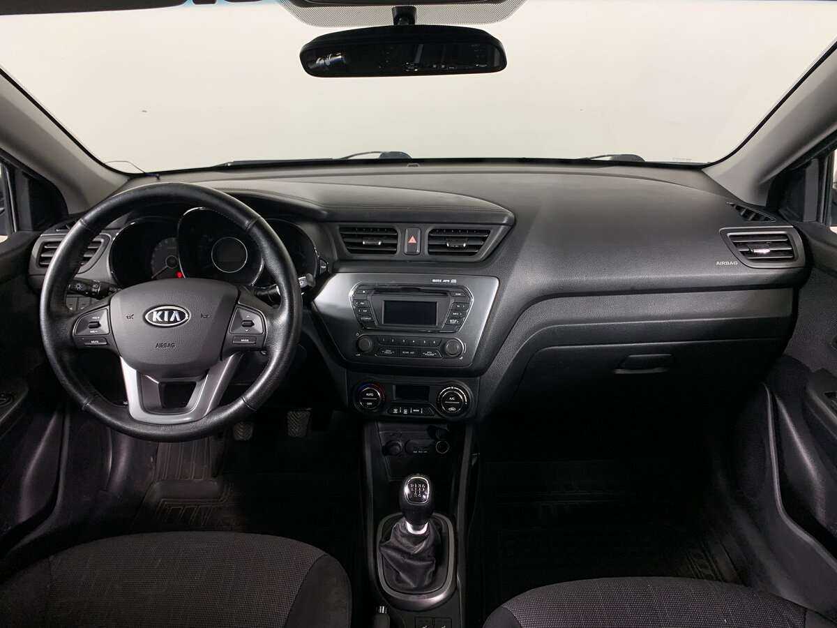 Kia Rio 5-speed, 2012 Фото №13