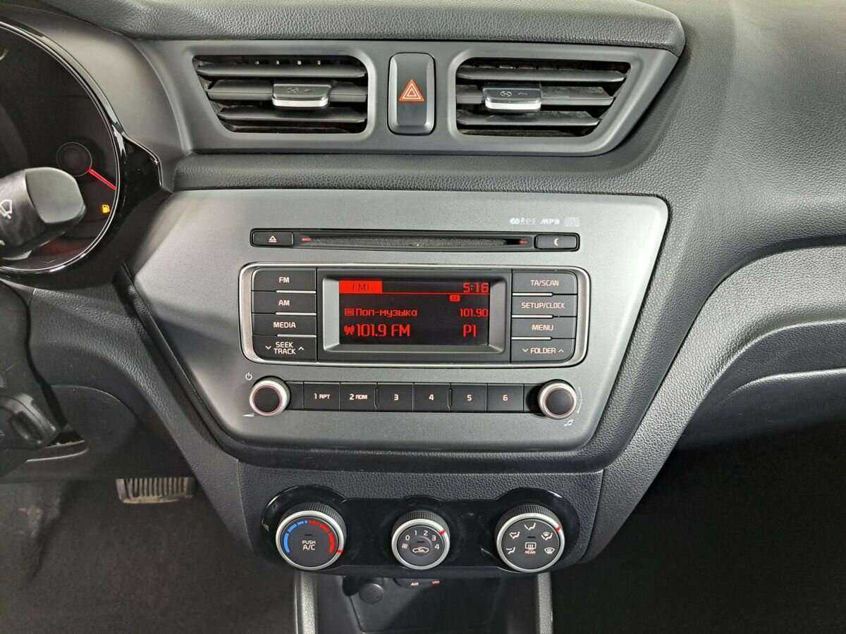 Kia Rio, 2015 Фото №13