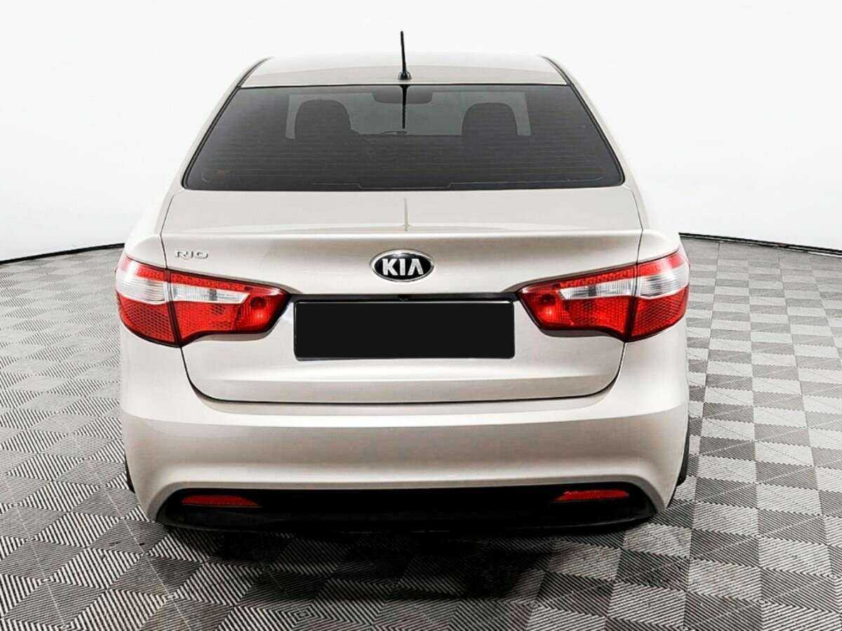 Kia Rio 5-speed, 2013 Фото №6