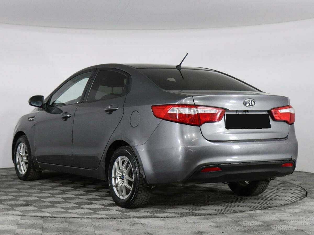 Kia Rio 4-speed, 2012 Фото №4